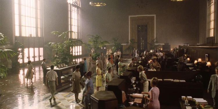 Interior of Union Station from "Catch Me if You Can"